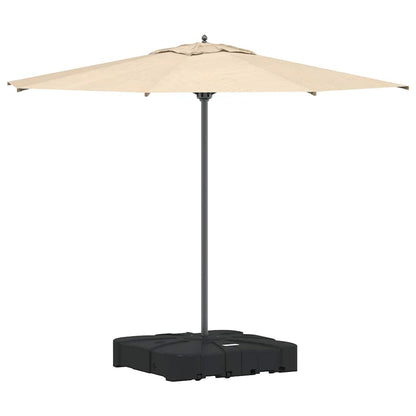 Vrijhangende parasolvoet Zwart 86 x 86 x 19 cm