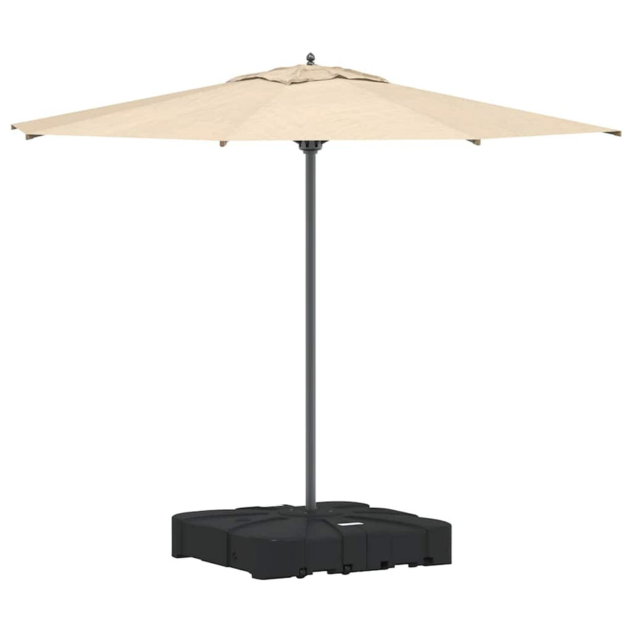 Vrijhangende parasolvoet Zwart 86 x 86 x 19 cm