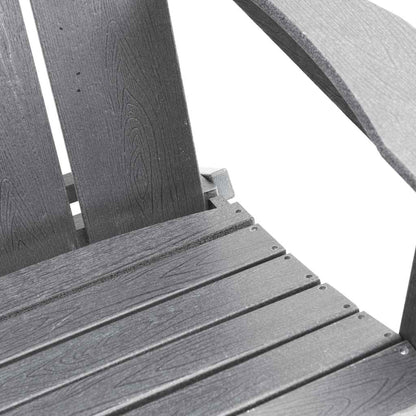 Tuin Lounge Meubels 3 Pcs 38 X 38 X 46Cm Kunststof Lichtgrijs met tafel