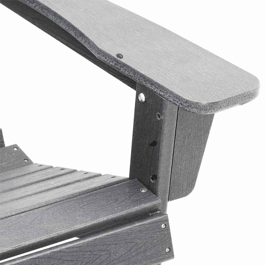 Tuin Lounge Meubels 3 Pcs 38 X 38 X 46Cm Polyetheen Lichtgrijs met tafel