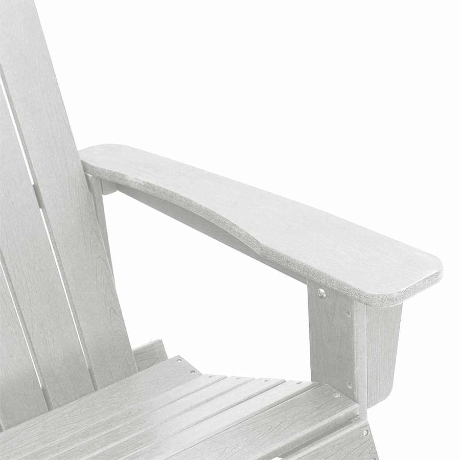 Adirondack Schommeltjes 2 pcs Wit 73.5 x 92 x 90 cm HDPE