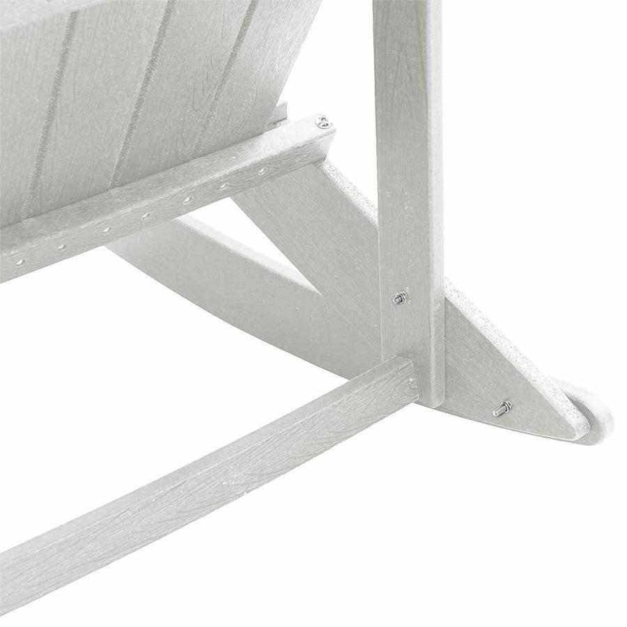 Tuin Lounge Set 3 pcs Wit Standaard 38 x 38 x 46 cm HDPE