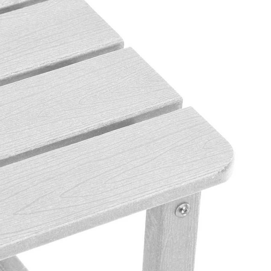 Tuin Lounge Set 3 pcs Wit Standaard 38 x 38 x 46 cm HDPE