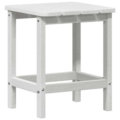 Tuin Lounge Set 3 pcs Wit Standaard 38 x 38 x 46 cm HDPE