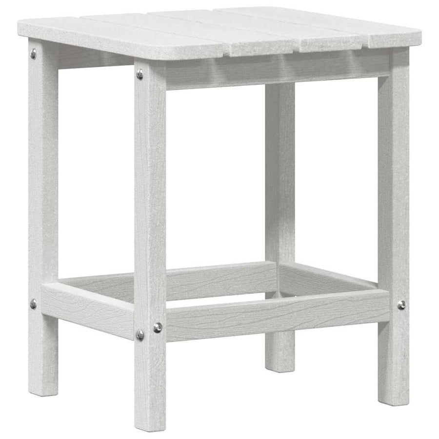 Tuin Lounge Set 3 pcs Wit Standaard 38 x 38 x 46 cm HDPE