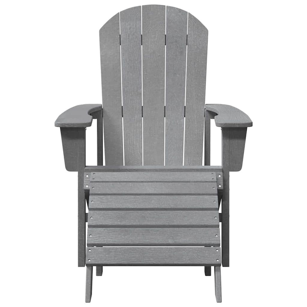 Tuin Lounge Meubels 2 Pcs 74 X 82 X 90Cm Kunststof Lichtgrijs