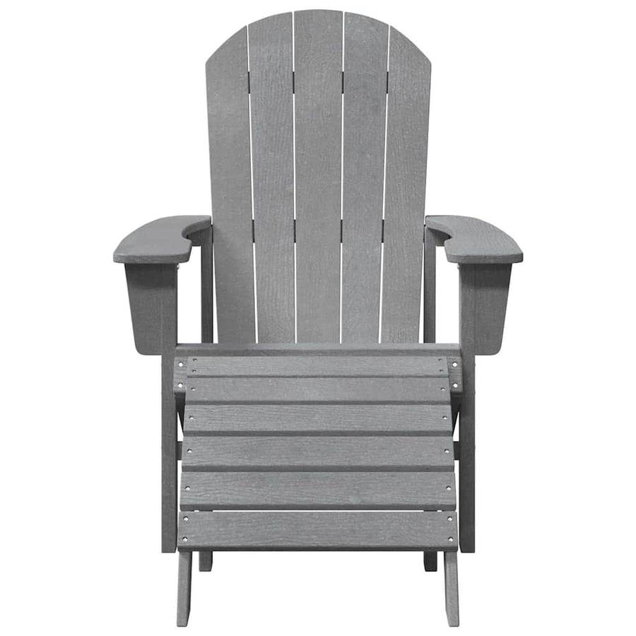 Tuin Lounge Meubels 2 Pcs 74 X 82 X 90Cm Kunststof Lichtgrijs