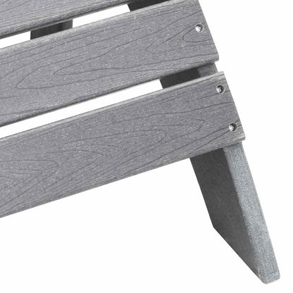 Tuin Lounge Meubels 3 Pcs 38 X 38 X 46Cm Kunststof Lichtgrijs