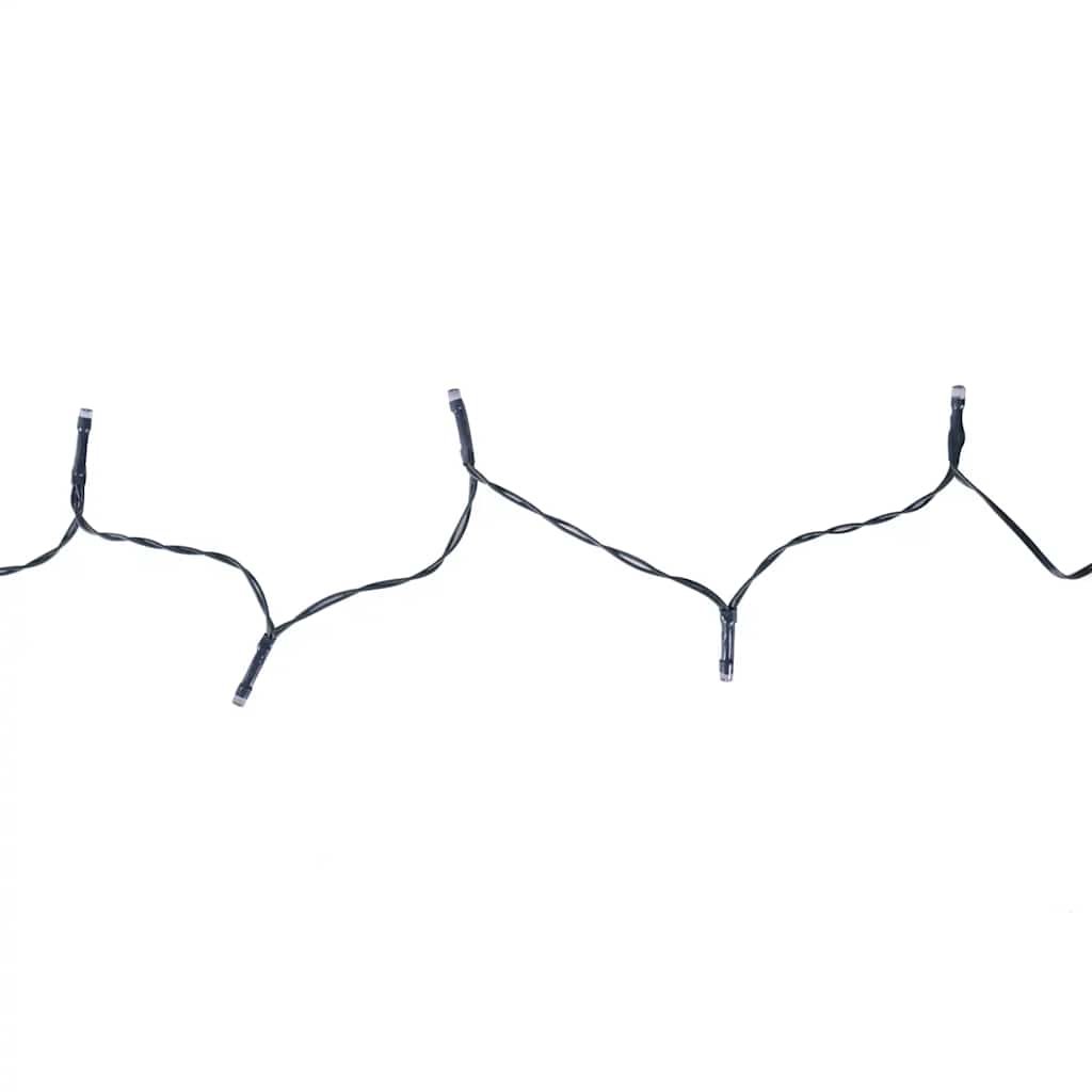Kunstbuxusballen met LED-verlichting 2 st 30 cm groen
