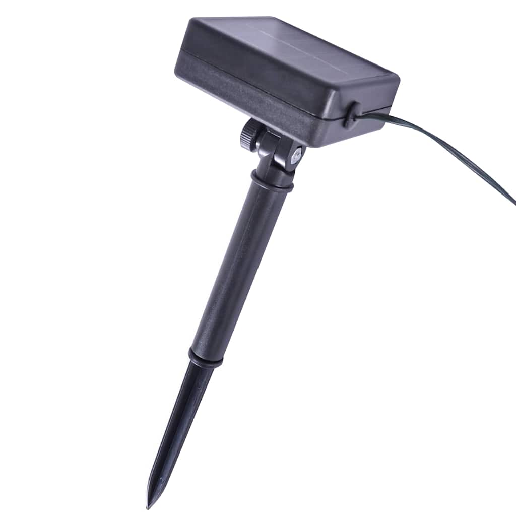 Kunstbuxusballen met LED-verlichting 2 st 55 cm groen
