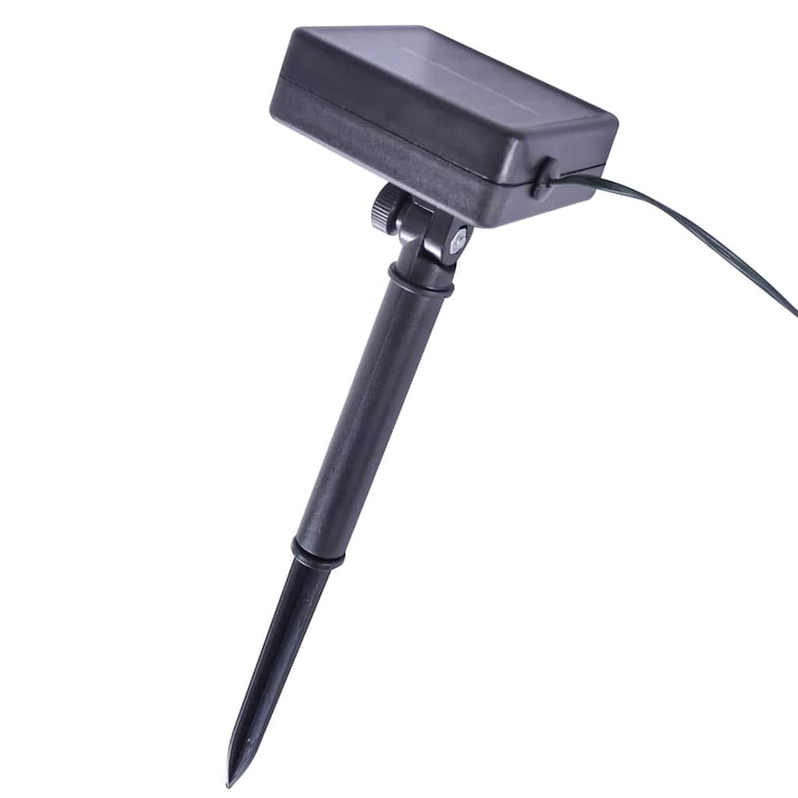 Kunstbuxusballen met LED-verlichting 2 st 35 cm groen