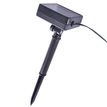Kunstbuxusballen met LED-verlichting 2 st 52 cm groen