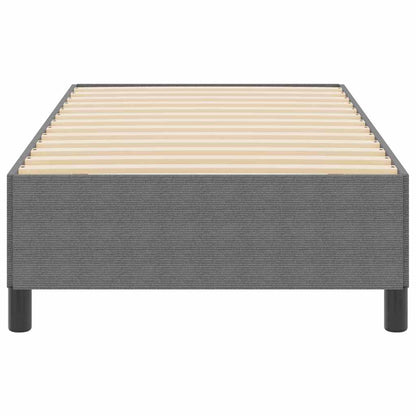 Bedframe Katoenen Stof 90 x 200 cm Lichtgrijs