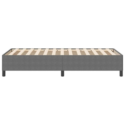 Bedframe Katoenen Stof 90 x 200 cm Lichtgrijs