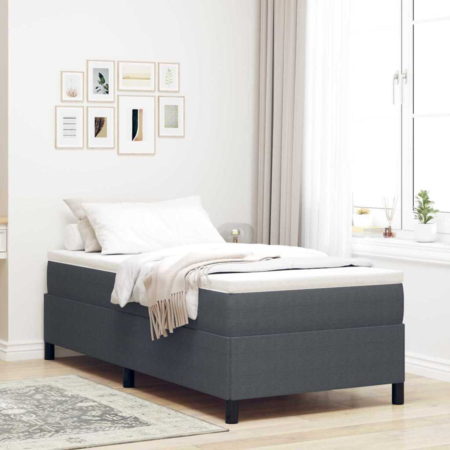 Boxspringbed Fluweel 90 x 200 cm