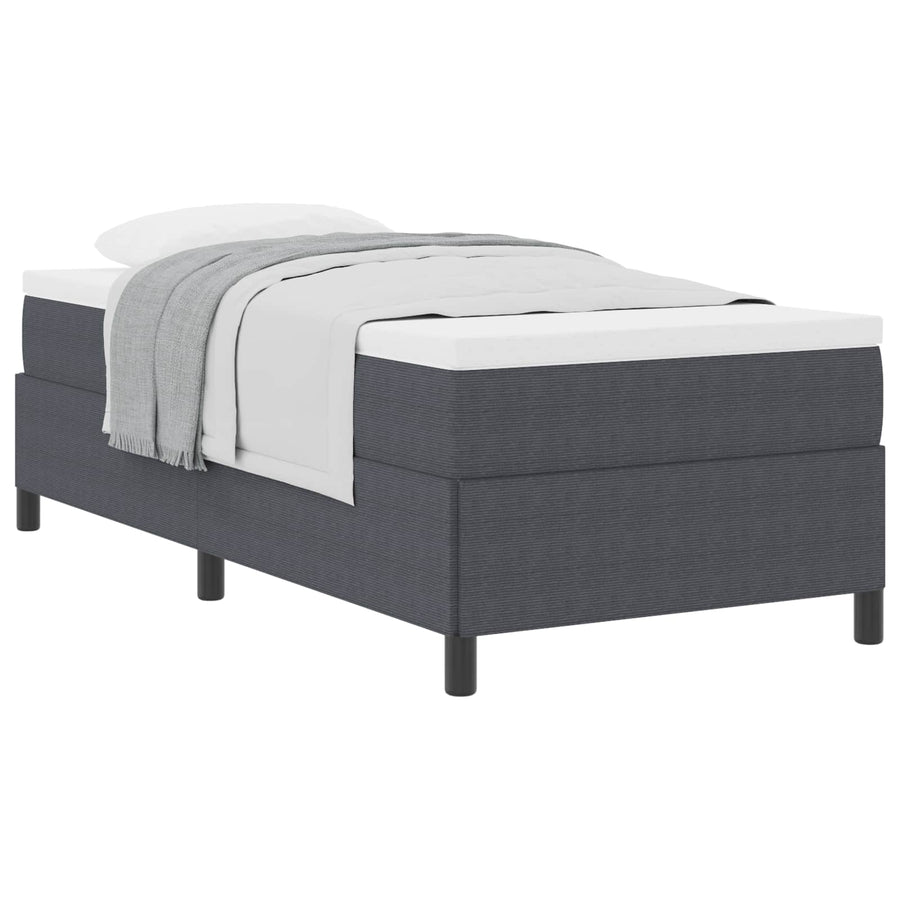 Boxspringbed Fluweel 90 x 200 cm