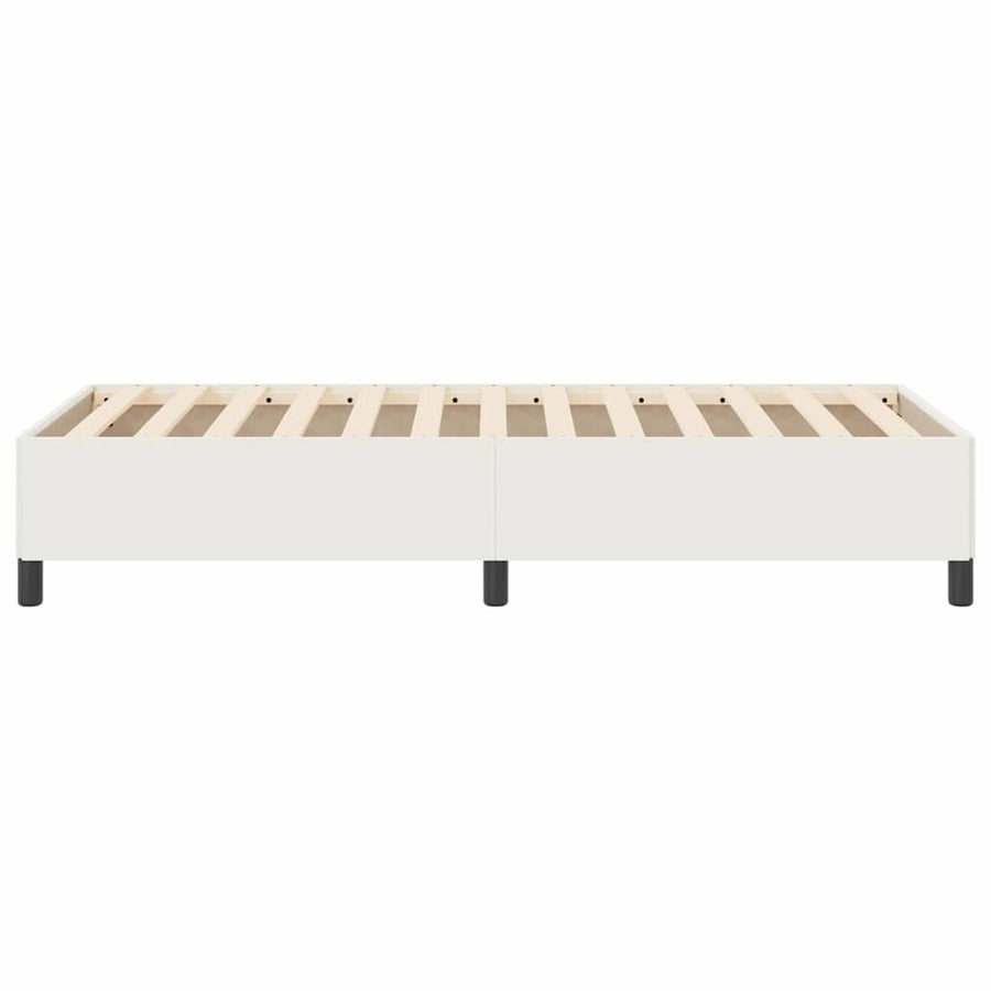 Boxspringbed Crème 100 x 200 cm Fluweel