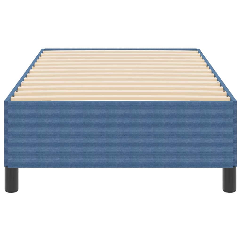 Boxspringbed Fluweel 100 x 200 cm Blauw