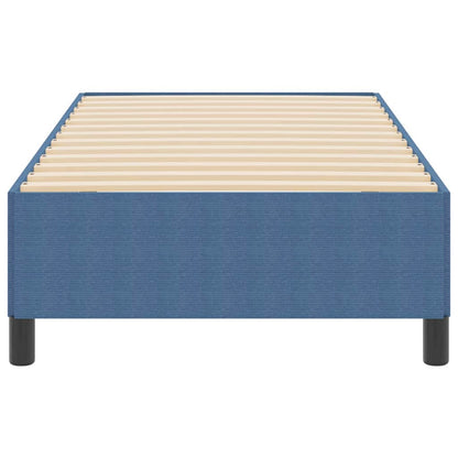 Boxspringbed Fluweel 100 x 200 cm Blauw