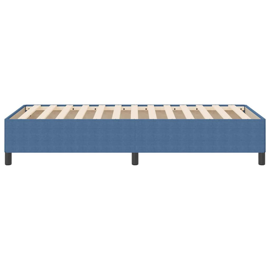 Boxspringbed Fluweel 100 x 200 cm Blauw