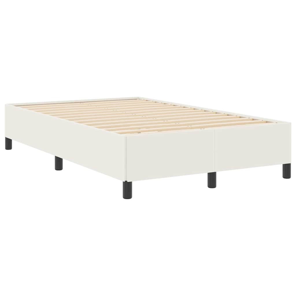 Bedframe Katoenen Stof 120 x 200 cm Crème