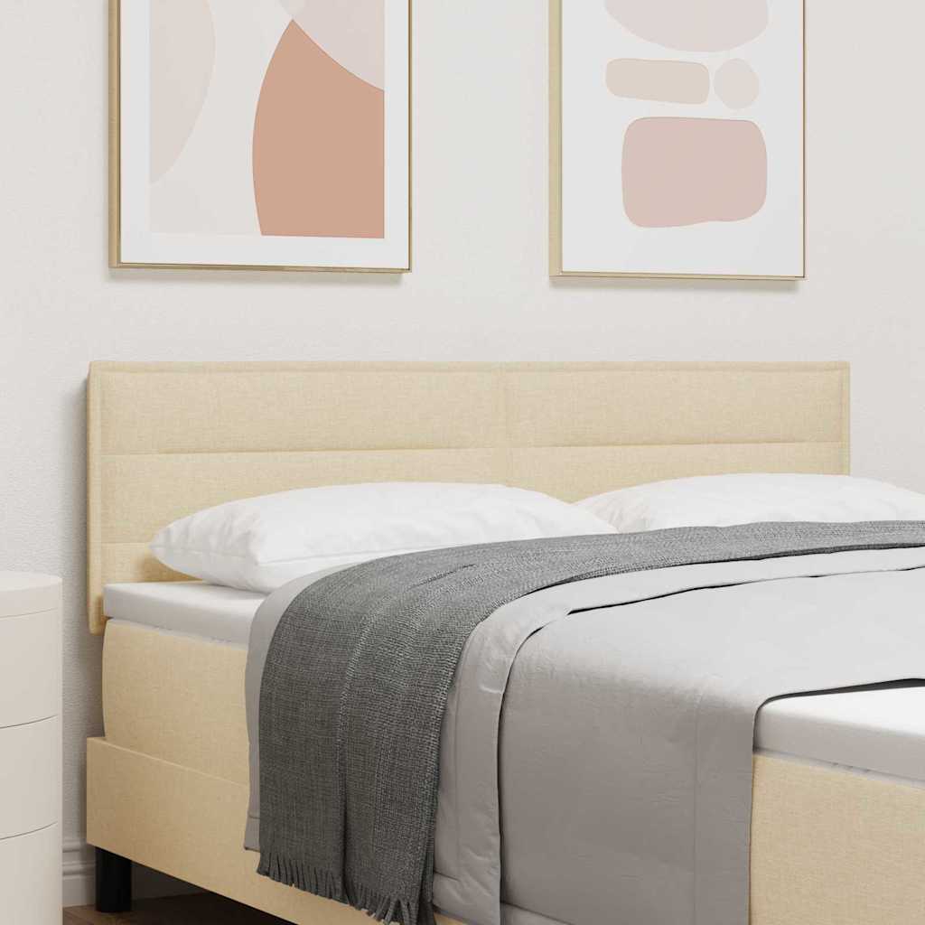 Hoofdbord Crème 160 cm Stof