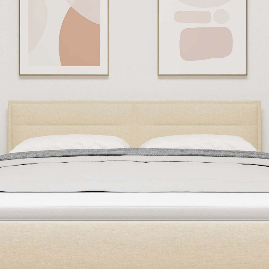 Hoofdbord Crème 160 cm Stof