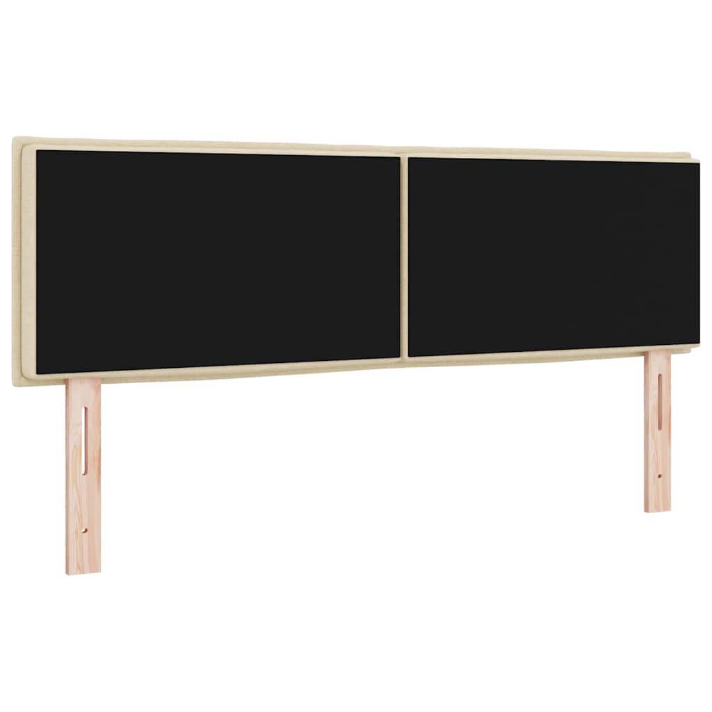Hoofdbord Crème 160 cm Stof