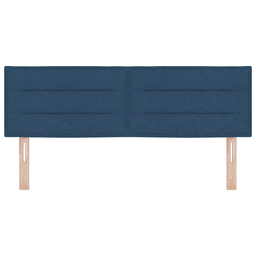 Hoofdbord Blauw 160 cm Stof