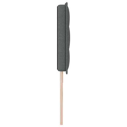 Hoofdbord Donkergrijs 180 cm Stof