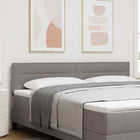 Hoofdbord taupe 180 cm stof