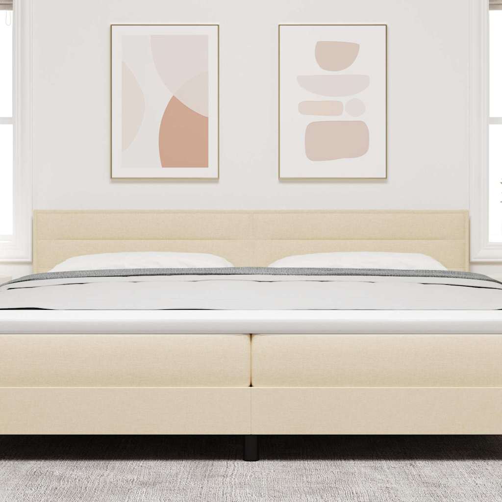 Hoofdbord Crème 200 cm Stof