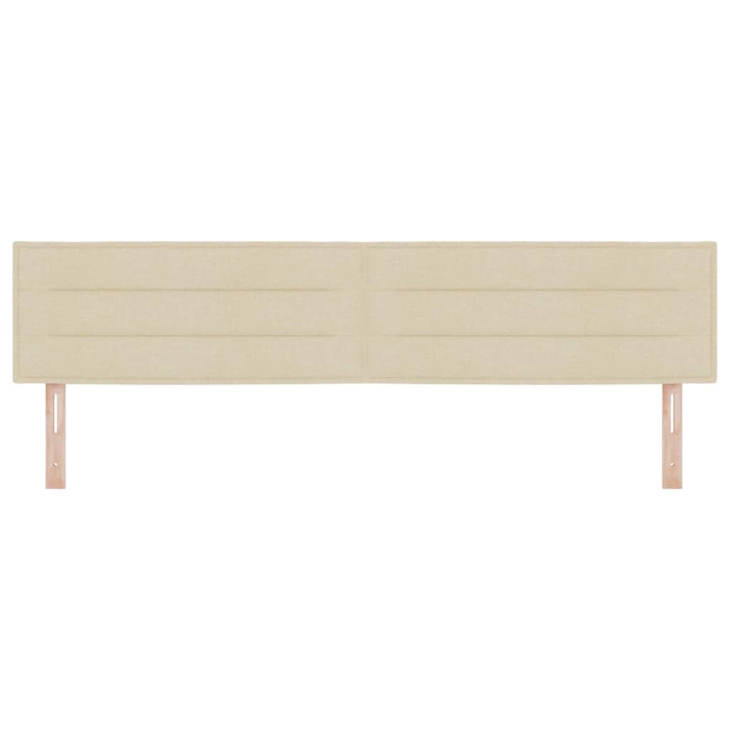 Hoofdbord Crème 200 cm Stof