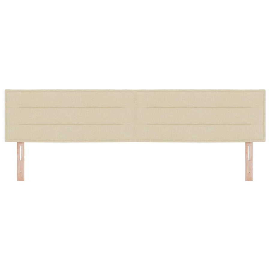 Hoofdbord Crème 200 cm Stof