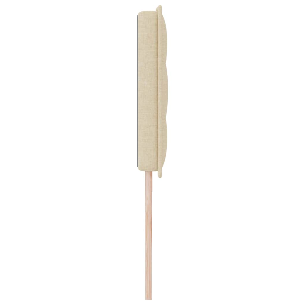 Hoofdbord Crème 200 cm Stof