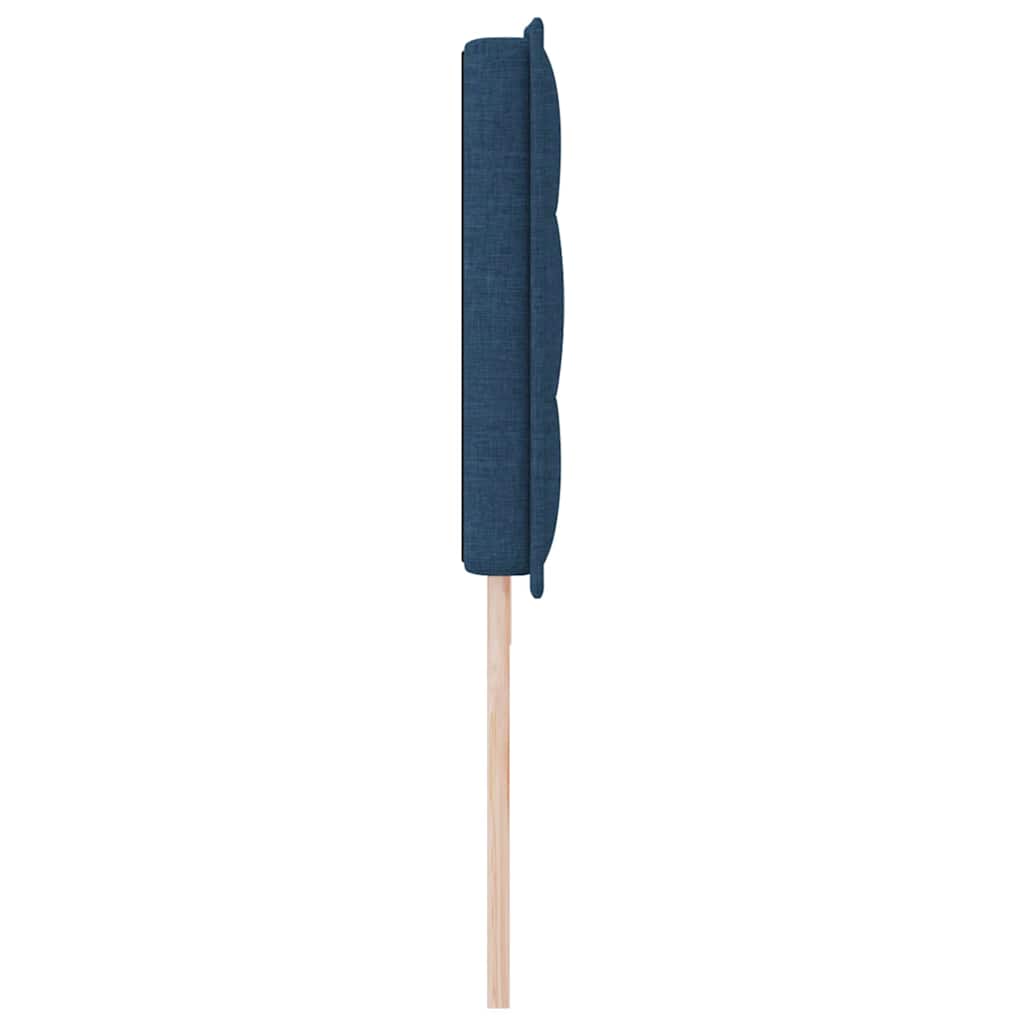 Hoofdbord Blauw 200 cm Stof