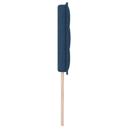 Hoofdbord Blauw 200 cm Stof