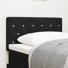 Hoofdbord 80 cm zwart fluweel