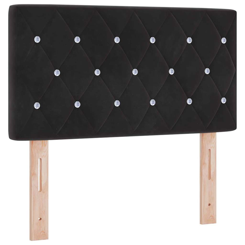 Hoofdbord met hoofdeinde Zwart 80 cm Nep Leer