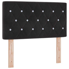 Hoofdbord met hoofdeinde Zwart 80 cm Nep Leer