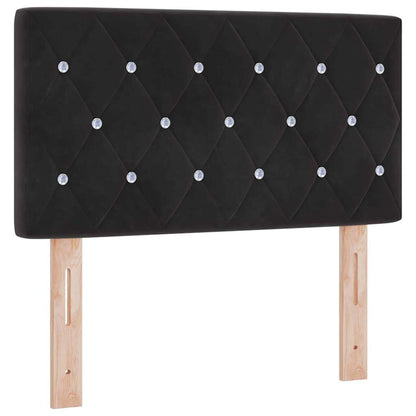 Hoofdbord met hoofdeinde Zwart 80 cm Nep Leer