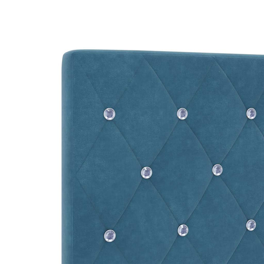 Hoofdbord met hoofdeinde Donkerblauw 80 cm Nep Leer