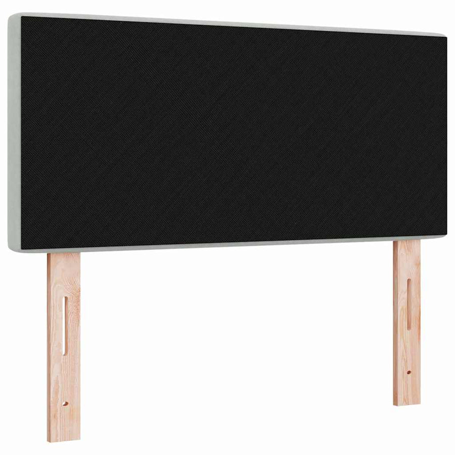 Hoofdbord met hoofdeinde Lichtgrijs 100 cm Nep Leer