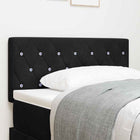 Headboard Black 100 cm Velvet