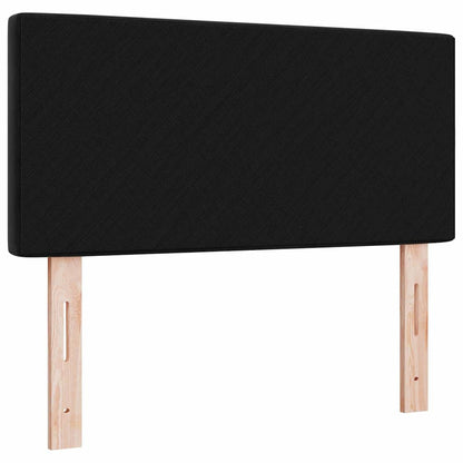 Hoofdbord met hoofdeinde Zwart 100 cm Nep Leer