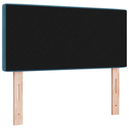 Hoofdbord met hoofdeinde Donkerblauw 100 cm Nep Leer