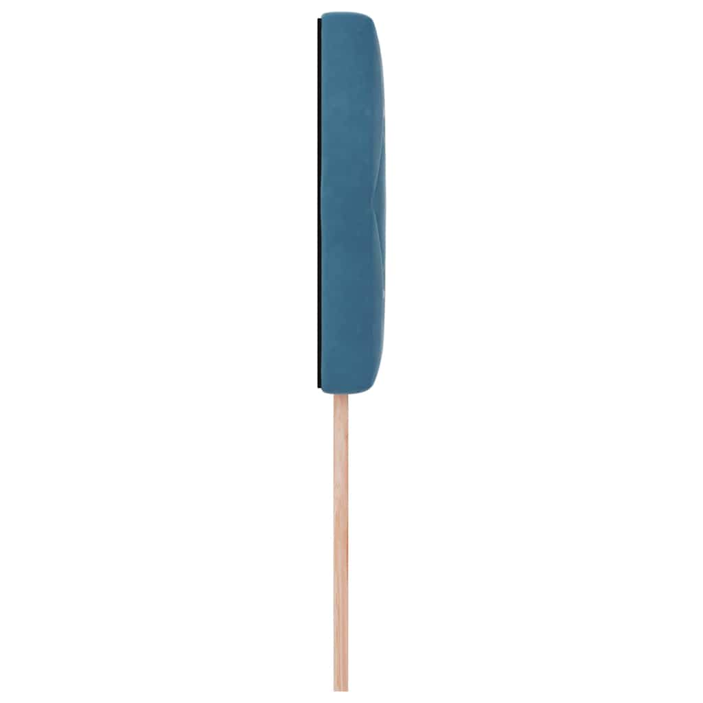 Hoofdbord met hoofdeinde Donkerblauw 100 cm Nep Leer