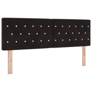 Hoofdbord 160 cm zwart kunstleer