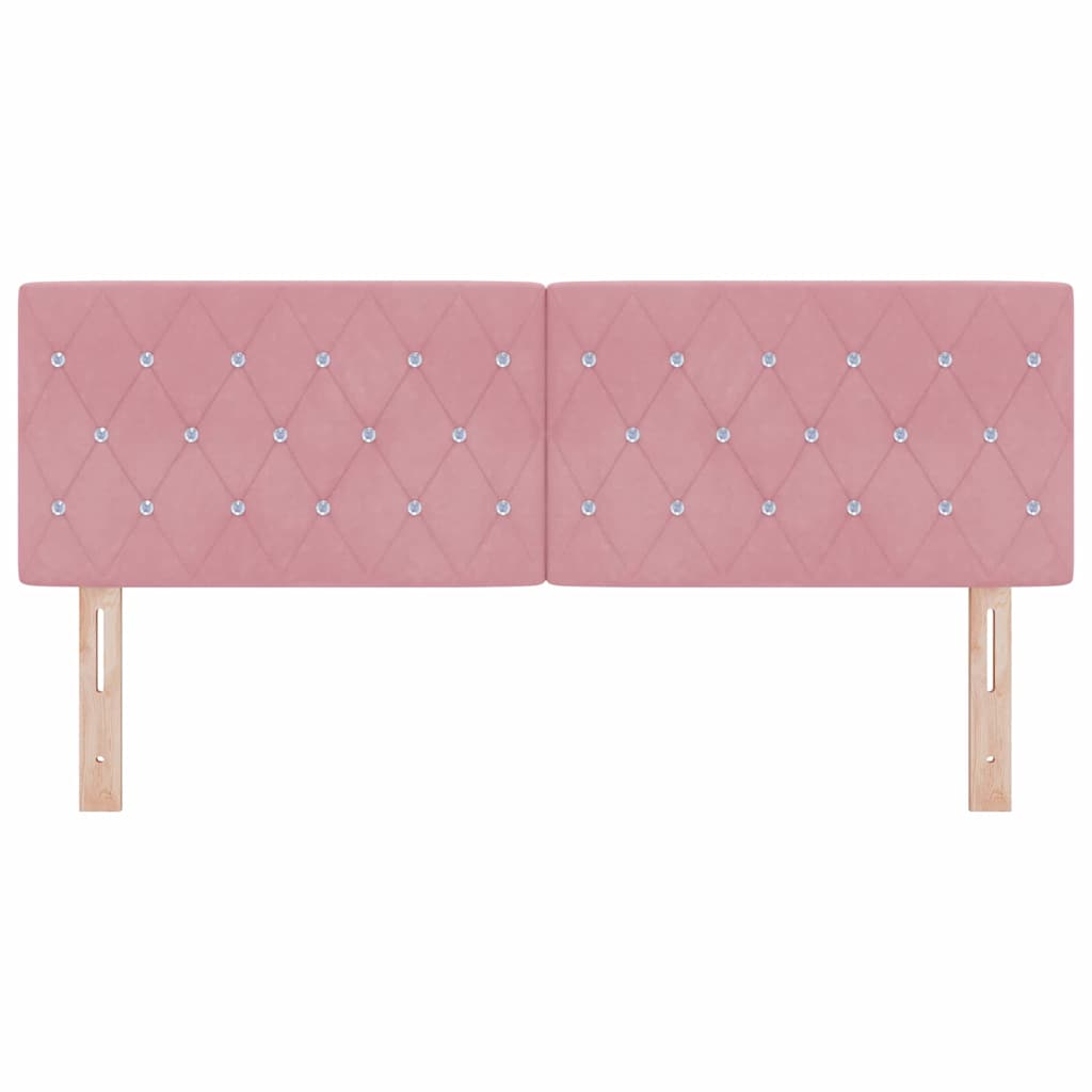 Hoofdbord Roze 160 cm Fluweel