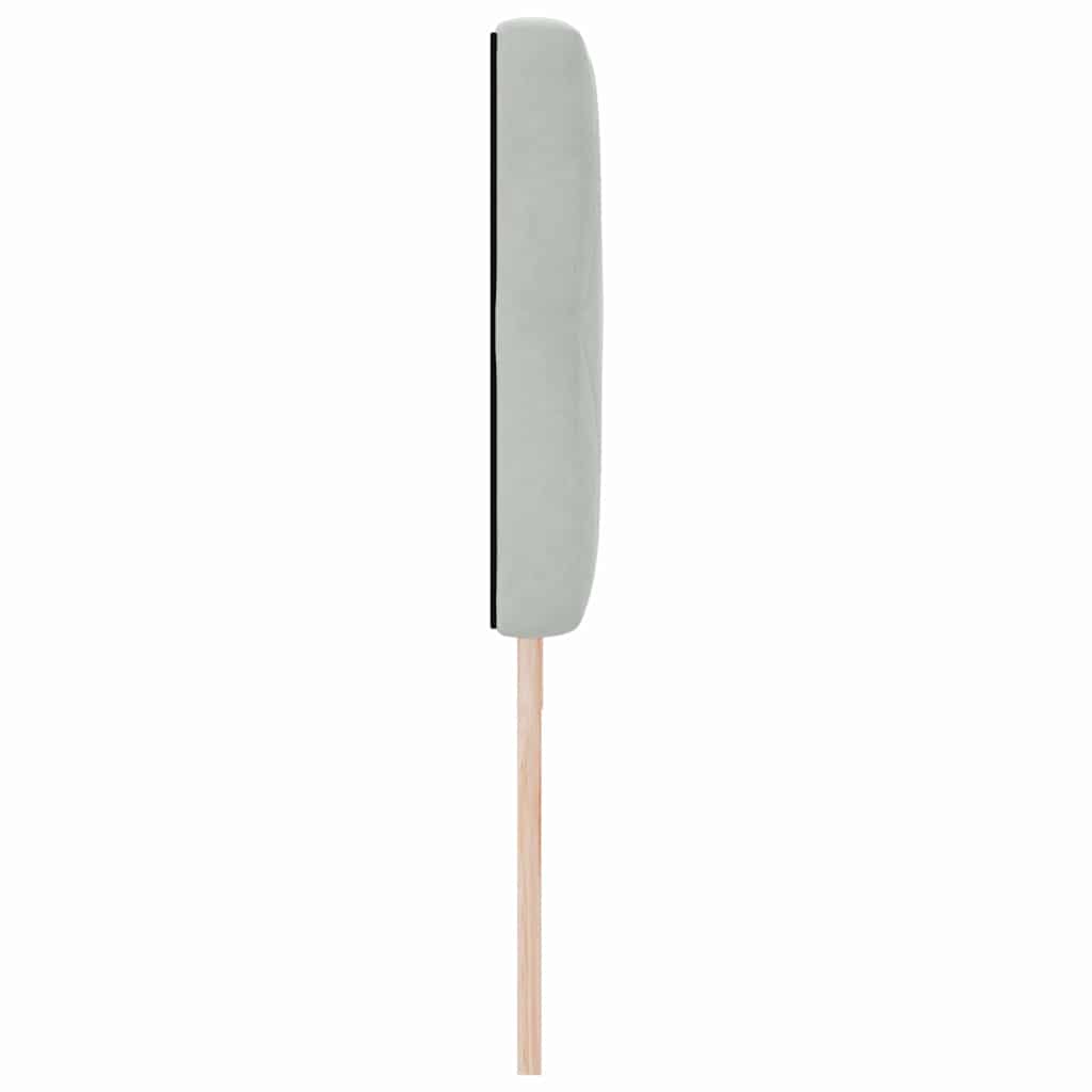 Hoofdbord Lichtgrijs 180 cm Fluweel